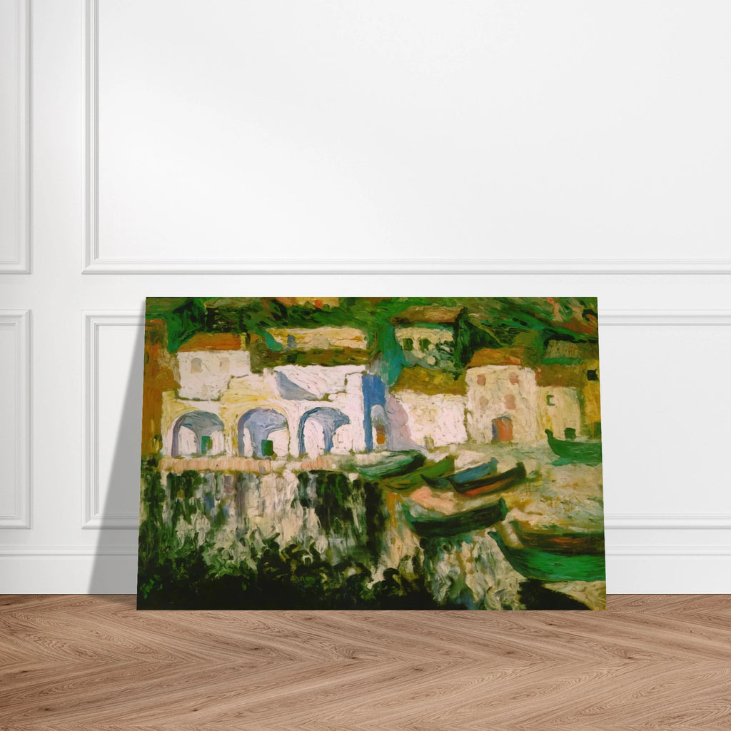 VIEW OF PORTDOGUE PORT ALUGER Poster | Salvador Dali Poster | Salvador Dali Store