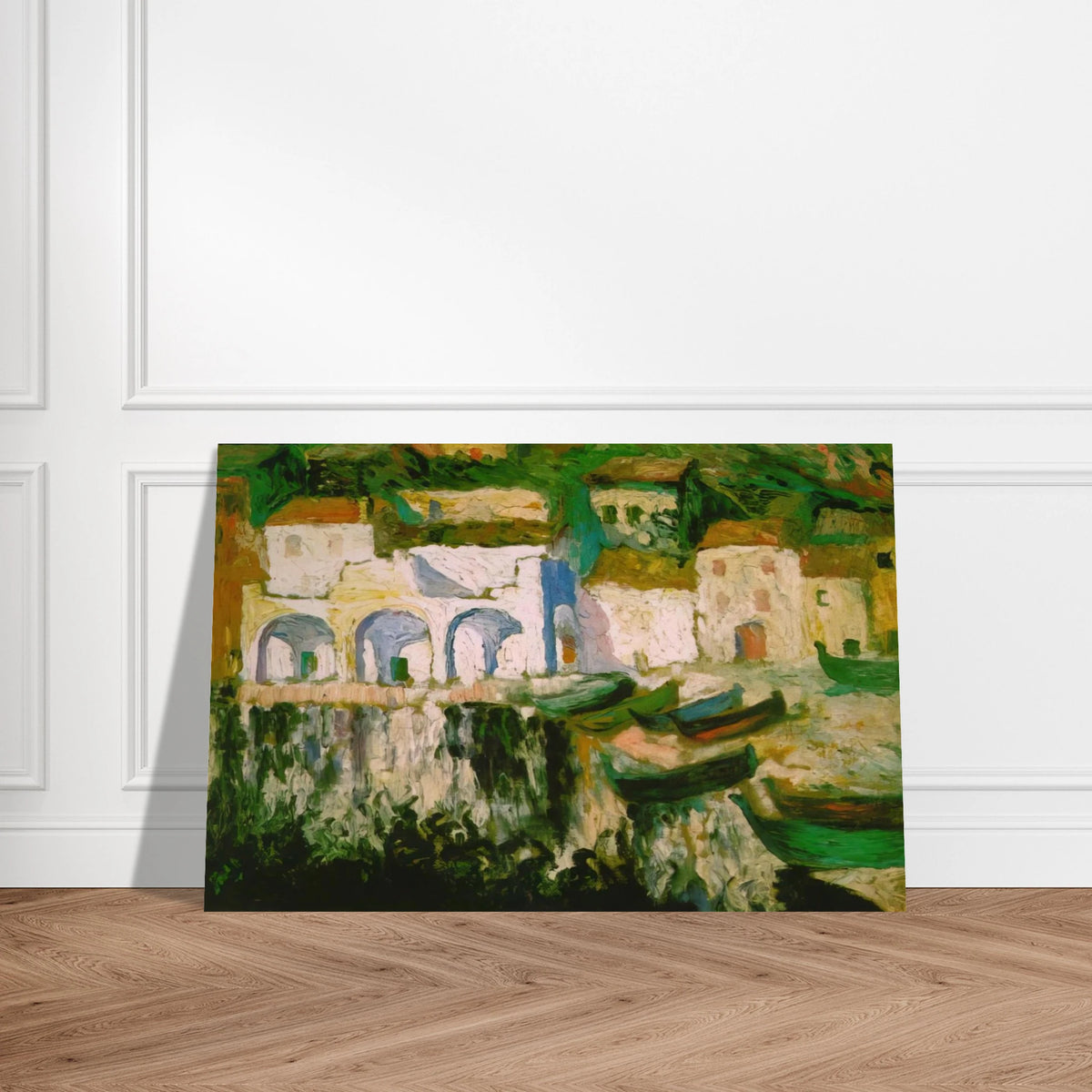 VIEW OF PORTDOGUE PORT ALUGER Poster | Salvador Dali Poster | Salvador Dali Store