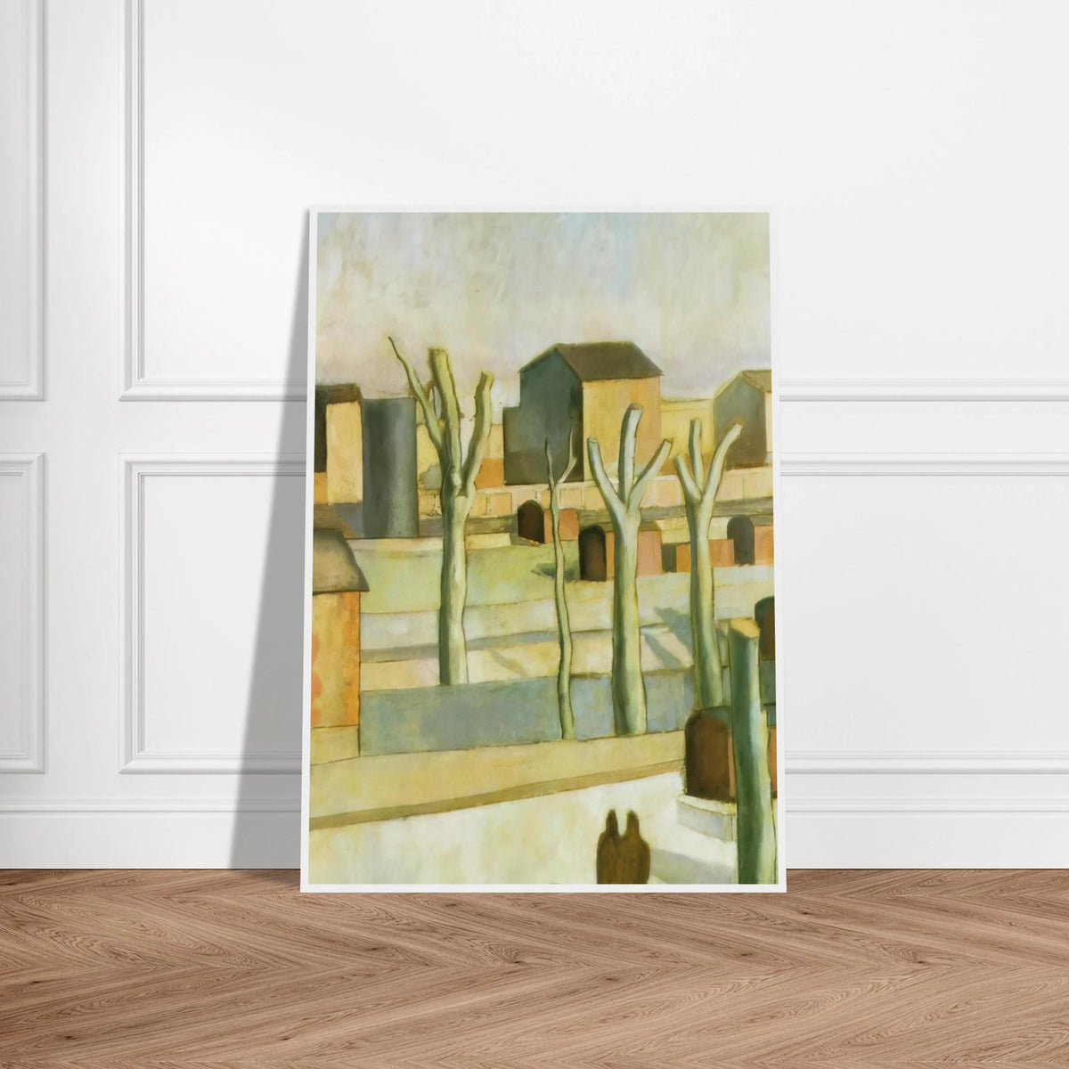 THE STATION AT FIGUERAS Framed Poster | Salvador Dali Framed Prints Wall Art | Salvador Dali Store