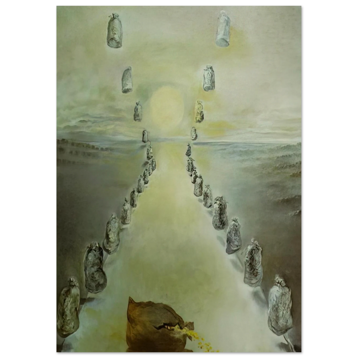 THE PATH OF ENIGMAS FIRST VERSION Poster | Salvador Dali Poster | Salvador Dali Store