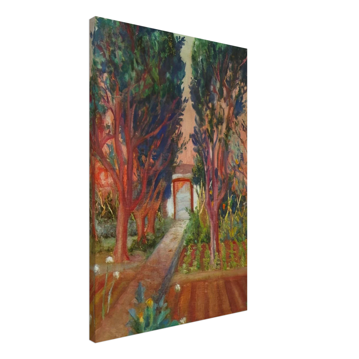 THE VEGETABLE GARDEN OF LLANER Canvas | Salvador Dali Canvas | Salvador Dali Store