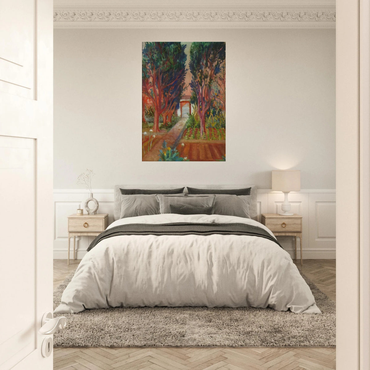 THE VEGETABLE GARDEN OF LLANER Canvas | Salvador Dali Canvas | Salvador Dali Store