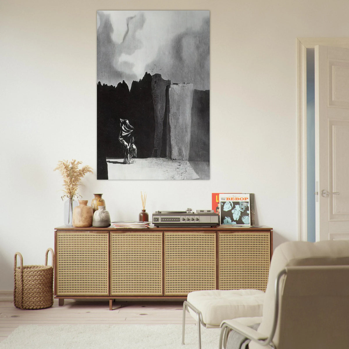 WEST SIDE OF THE ISLE OF THE DEAD Poster | Salvador Dali Poster | Salvador Dali Store