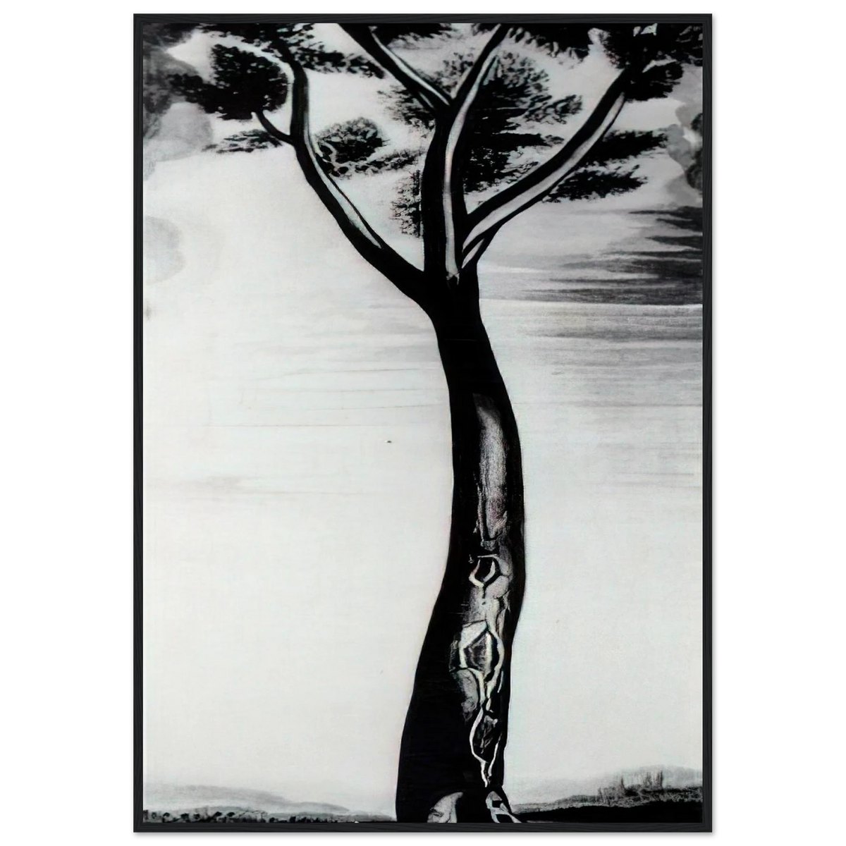 THE TREE Framed Poster | Salvador Dali Framed Prints Wall Art | Salvador Dali Store