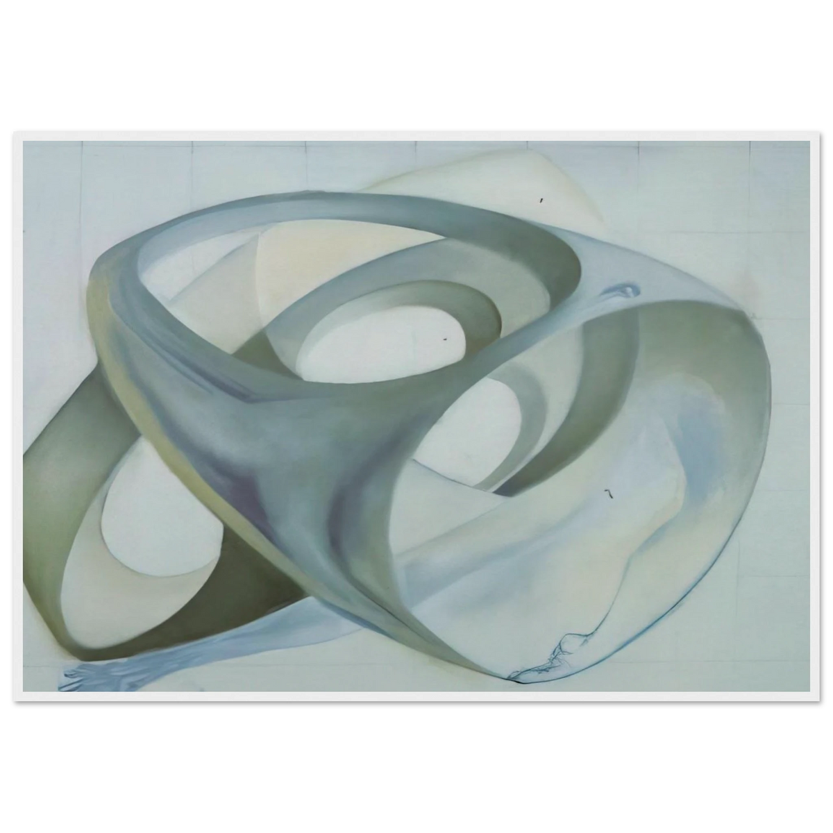 TOPOLOGICAL CONTORTION OF A FEMALE FIGURE Framed Poster | Salvador Dali Framed Prints Wall Art | Salvador Dali Store