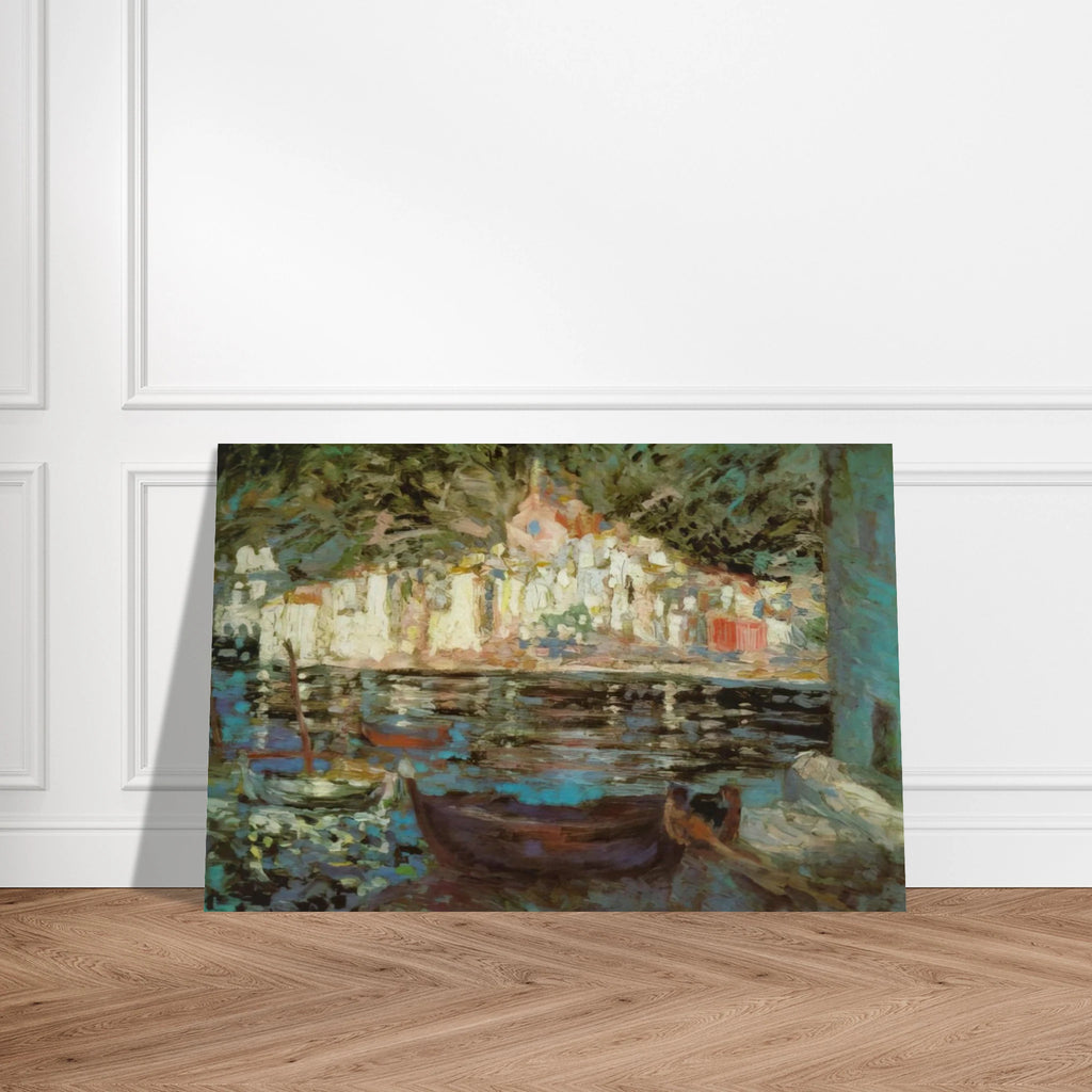 VIEW OF CADAQUES FROM PLAYA POAL Poster | Salvador Dali Poster | Salvador Dali Store