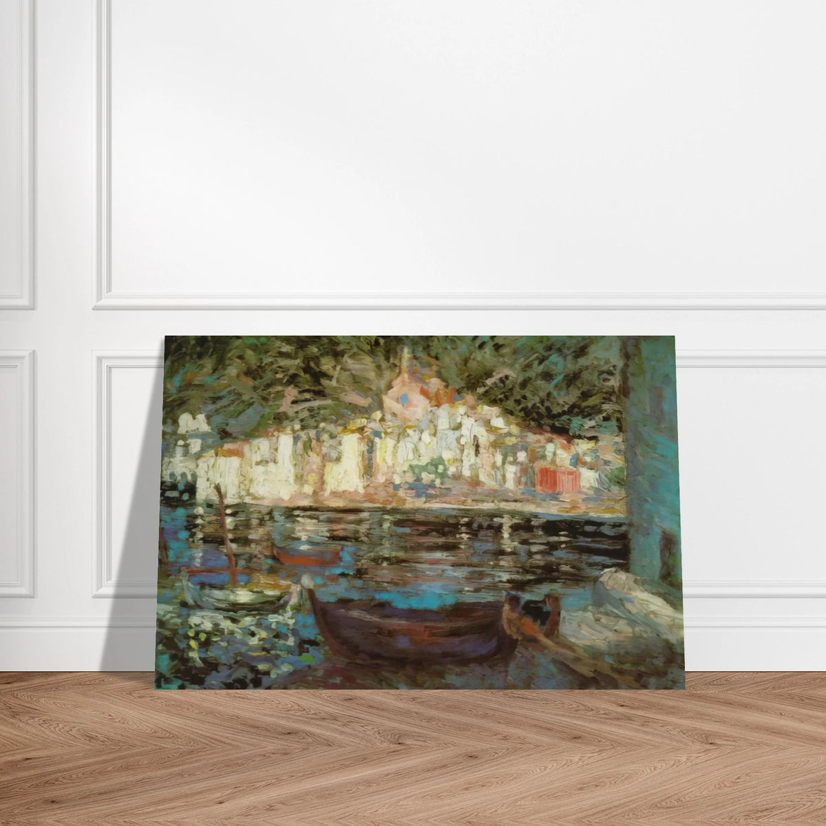 VIEW OF CADAQUES FROM PLAYA POAL Poster | Salvador Dali Poster | Salvador Dali Store