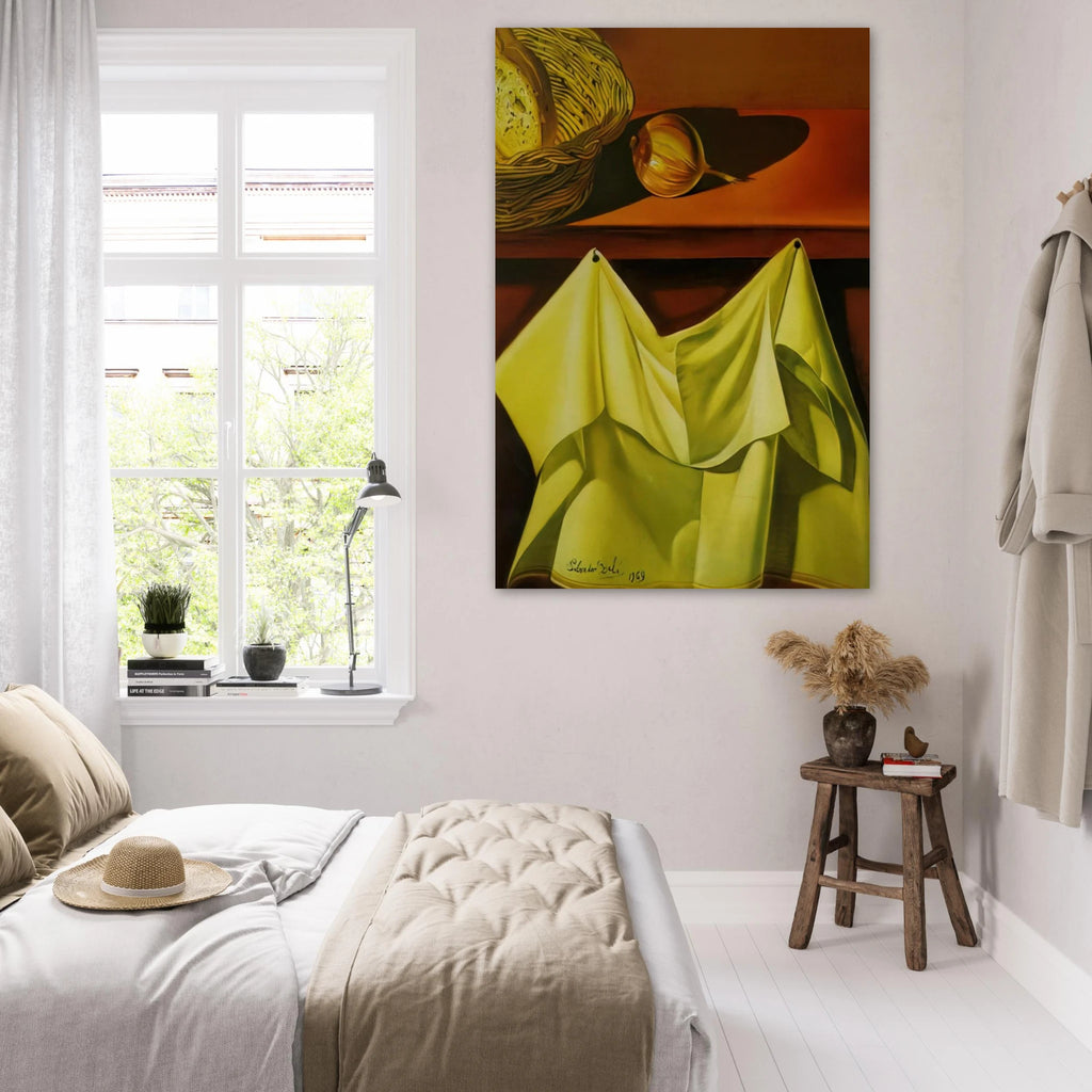 UNTITLED STILL LIFE WITH WHITE CLOTH Poster | Salvador Dali Poster | Salvador Dali Store