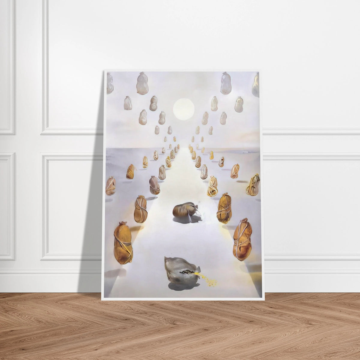 THE PATH OF ENIGMAS SECOND VERSION Framed Poster | Salvador Dali Framed Prints Wall Art | Salvador Dali Store
