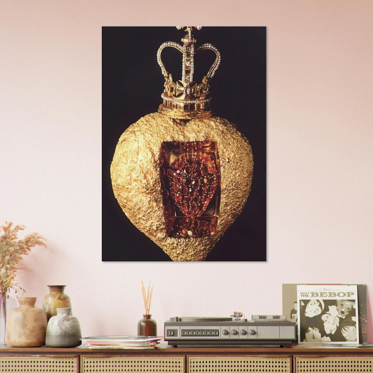 THE ROYAL HEART Canvas | Salvador Dali Canvas | Salvador Dali Store