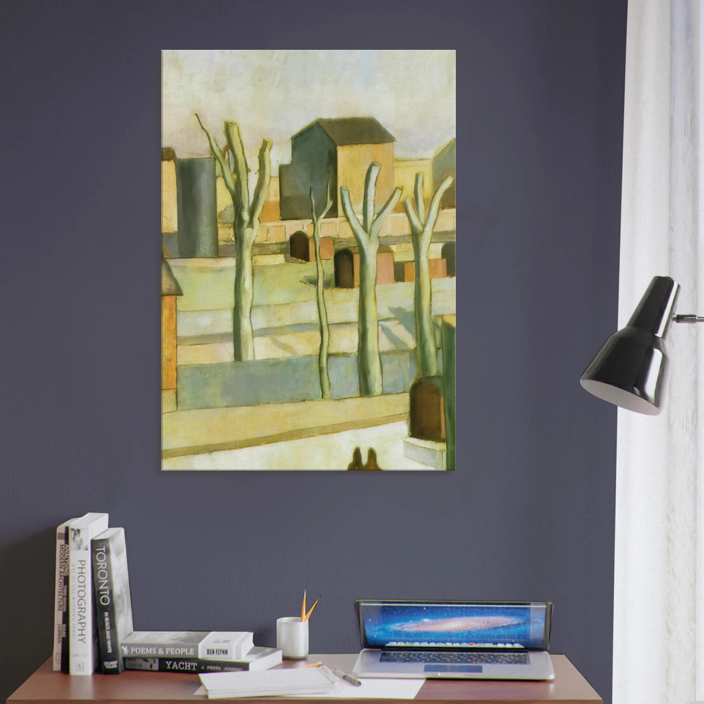 THE STATION AT FIGUERAS Canvas | Salvador Dali Canvas | Salvador Dali Store