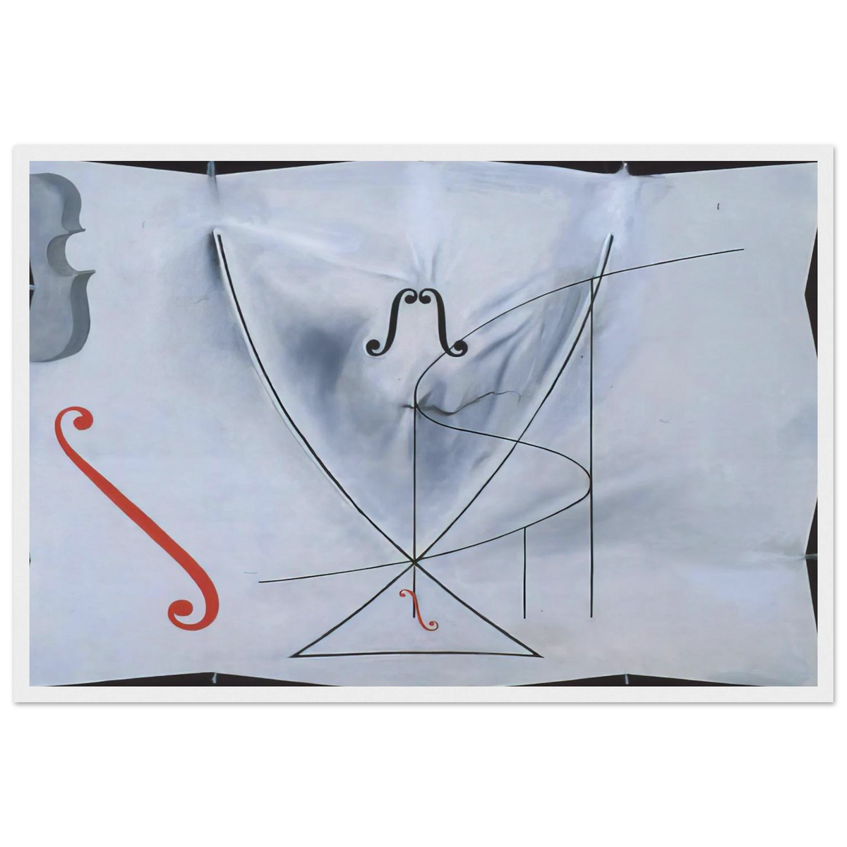 THE SWALLOW S TAIL Framed Poster | Salvador Dali Framed Prints Wall Art | Salvador Dali Store