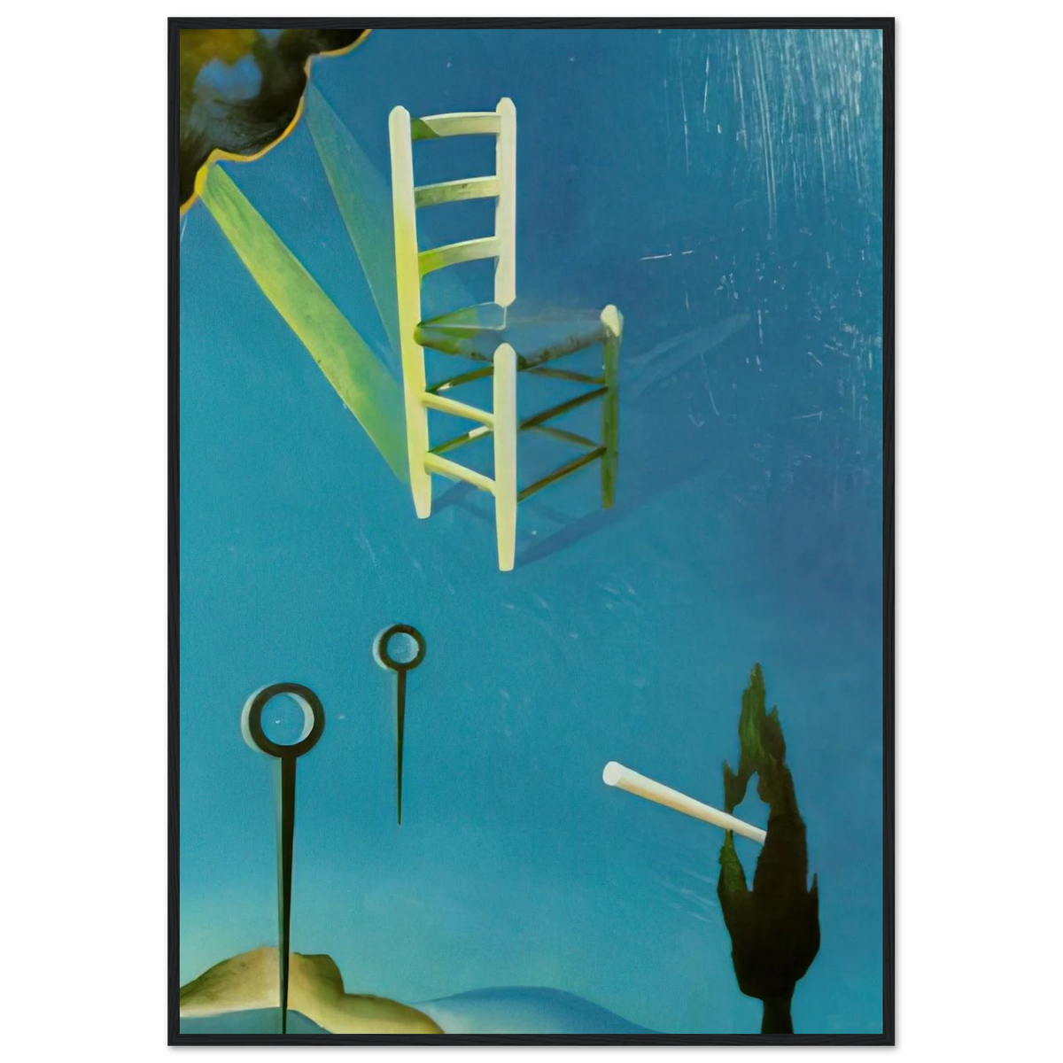THE CHAIR 1 Framed Poster | Salvador Dali Framed Prints Wall Art | Salvador Dali Store
