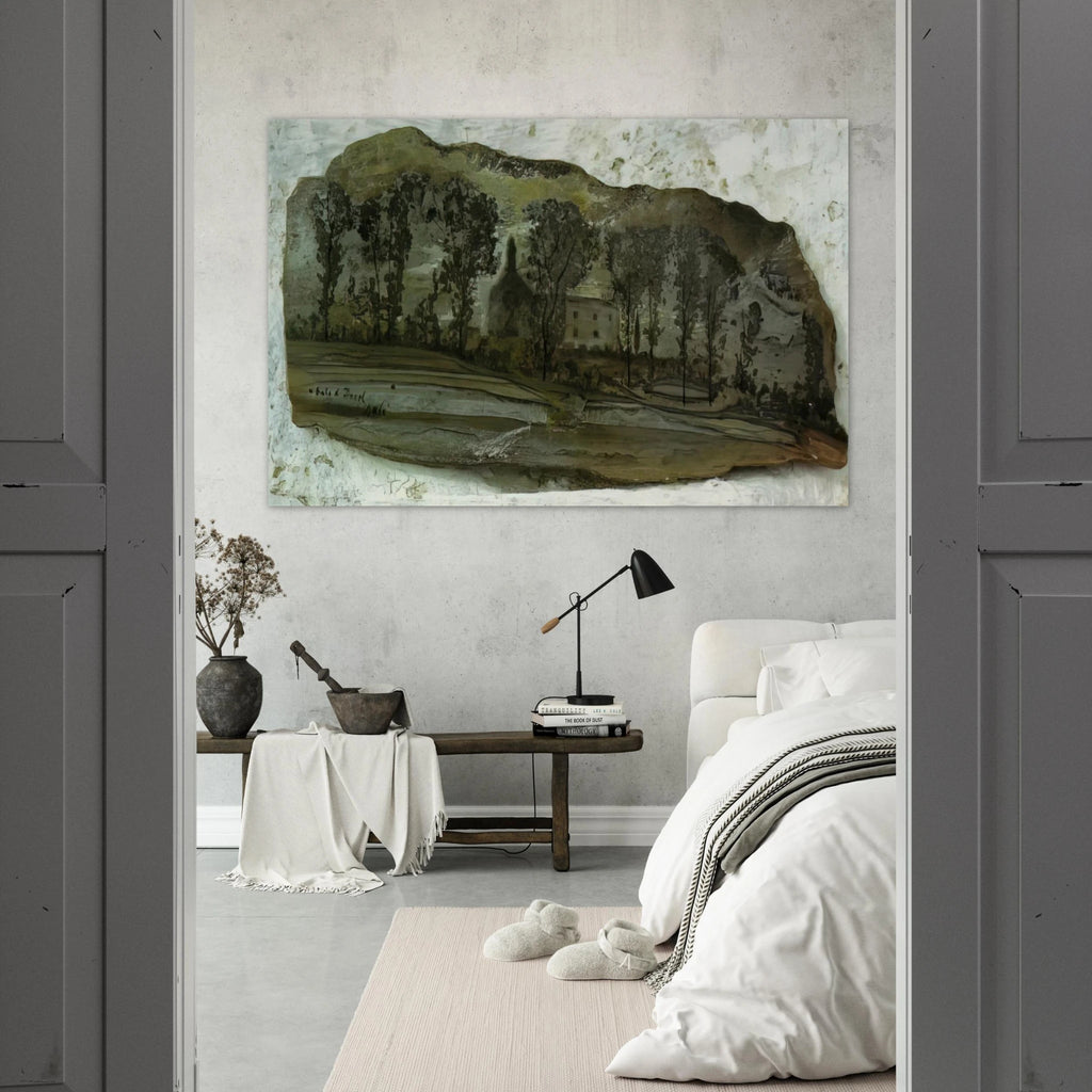 VIEW OF PUBOL Poster | Salvador Dali Poster | Salvador Dali Store