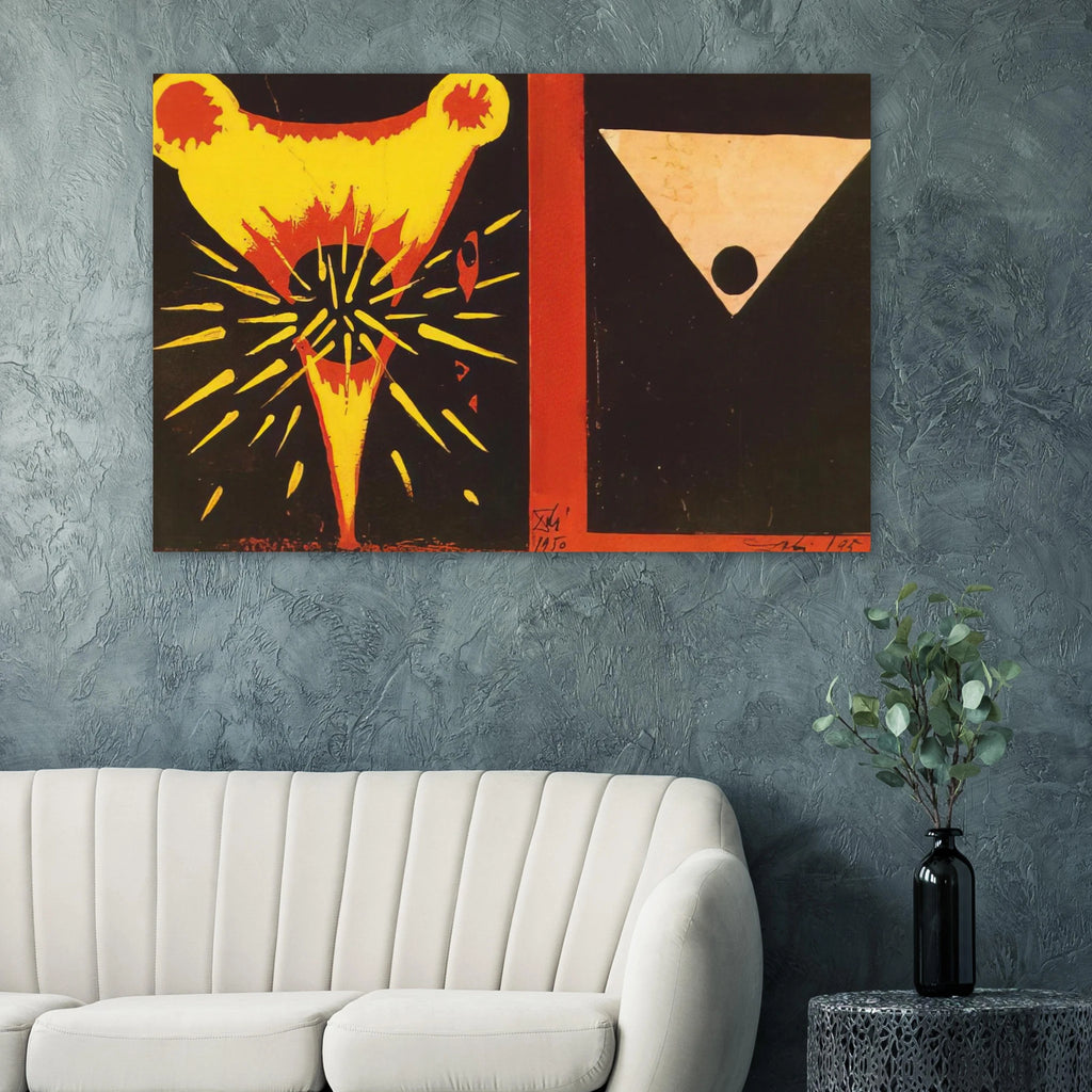 STUDY FOR CHRIST OF ST JOHN OF THE CROSS 1951 Poster | Salvador Dali Poster | Salvador Dali Store