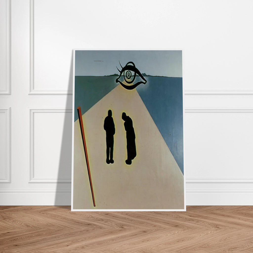 THE EYE OF THE ANGELUS Framed Poster | Salvador Dali Framed Prints Wall Art | Salvador Dali Store