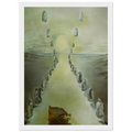 THE PATH OF ENIGMAS FIRST VERSION Framed Poster | Salvador Dali Framed Prints Wall Art | Salvador Dali Store
