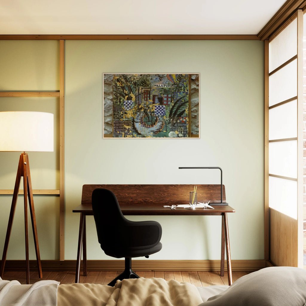 VILLA PEPITA Framed Poster | Salvador Dali Framed Prints Wall Art | Salvador Dali Store