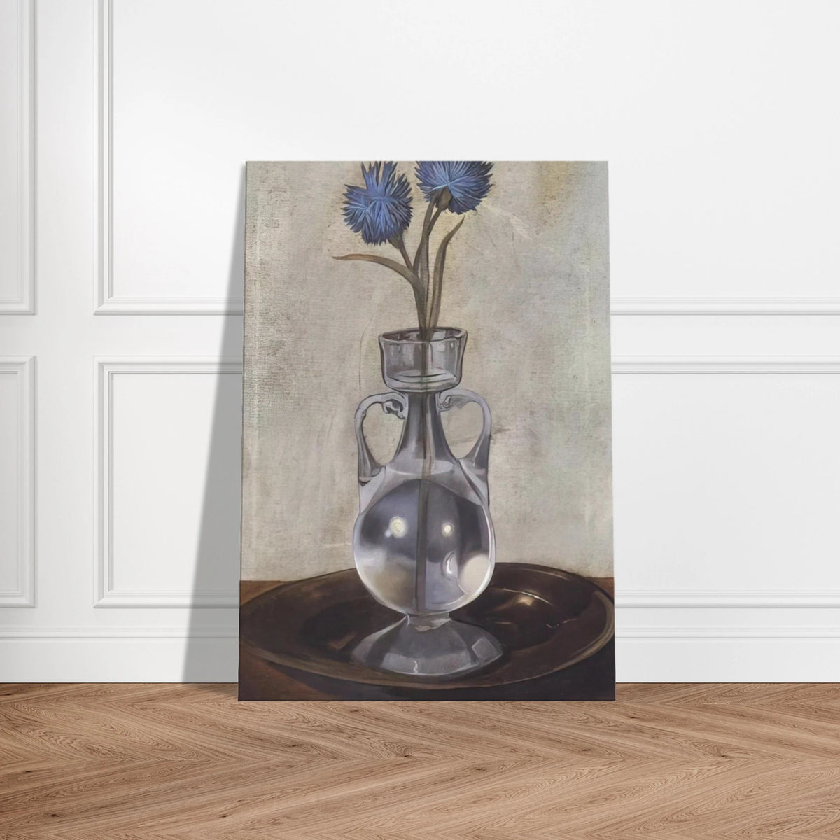 THE VASE OF CORNFLOWERS Canvas | Salvador Dali Canvas | Salvador Dali Store
