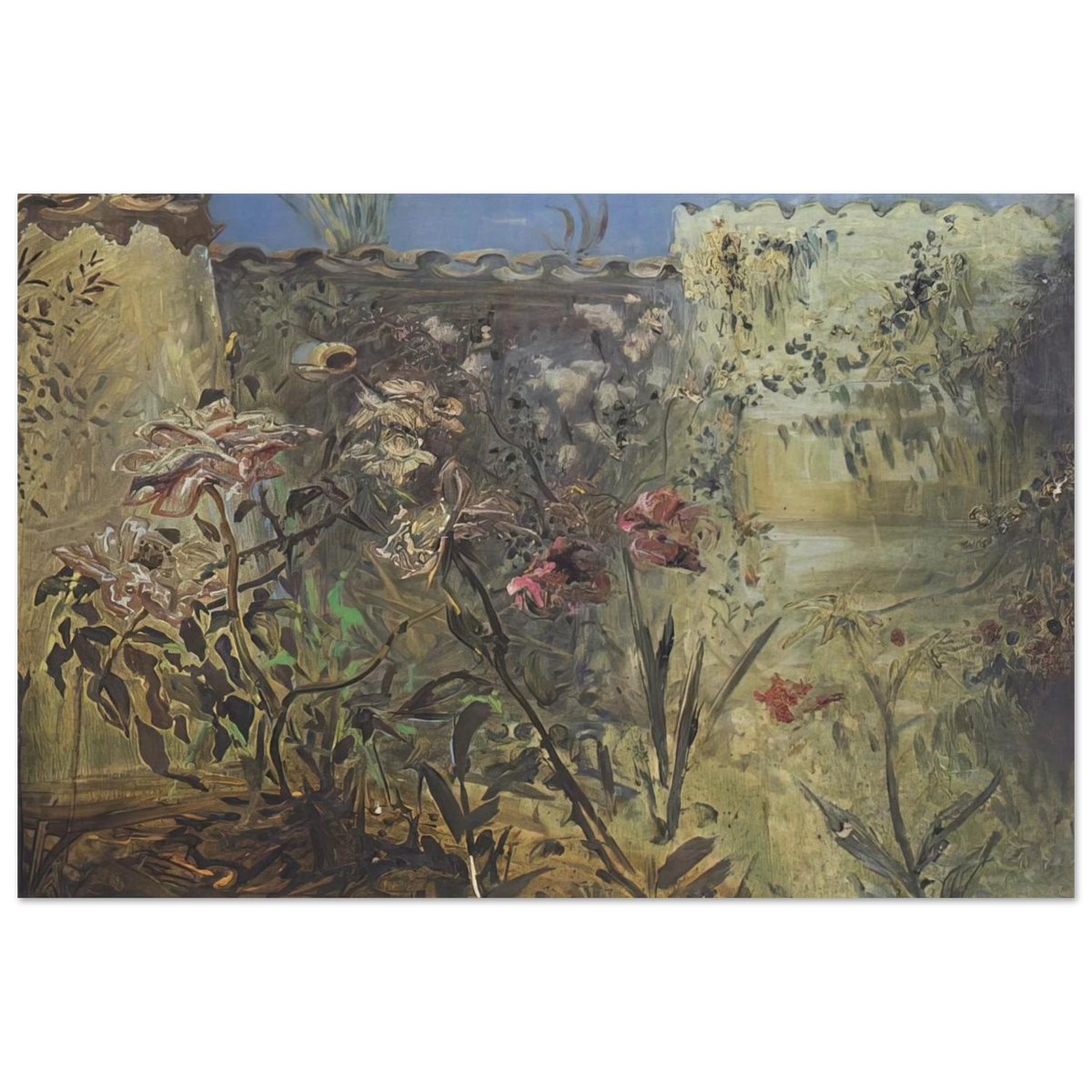 THE PATIO OF PORT LLIGAT Poster | Salvador Dali Poster | Salvador Dali Store