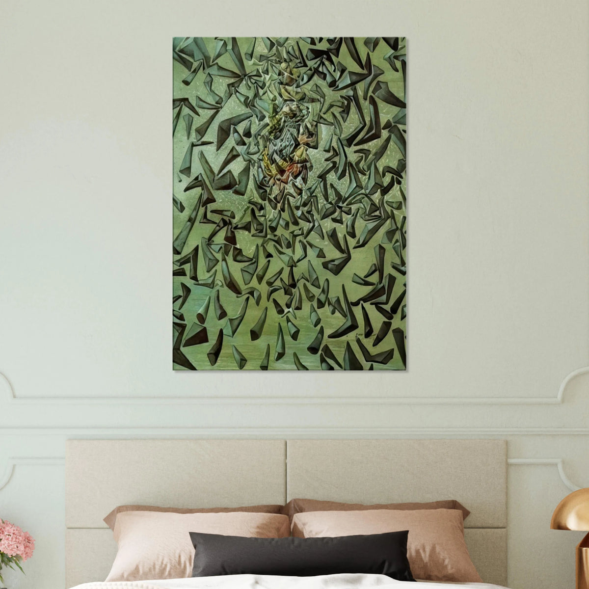 ASCENSIONIST SAINT CECILIA Canvas | Salvador Dali Canvas | Salvador Dali Store