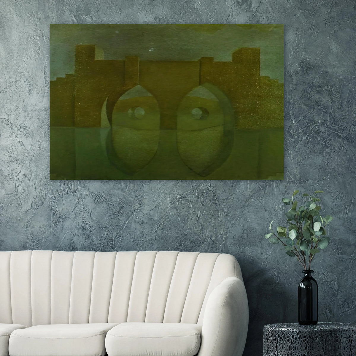 UNTITLED BRIDGE WITH REFLECTIONS SKETCH FOR A DUAL IMAGE PICTURE UNFINISHED Poster | Salvador Dali Poster | Salvador Dali Store