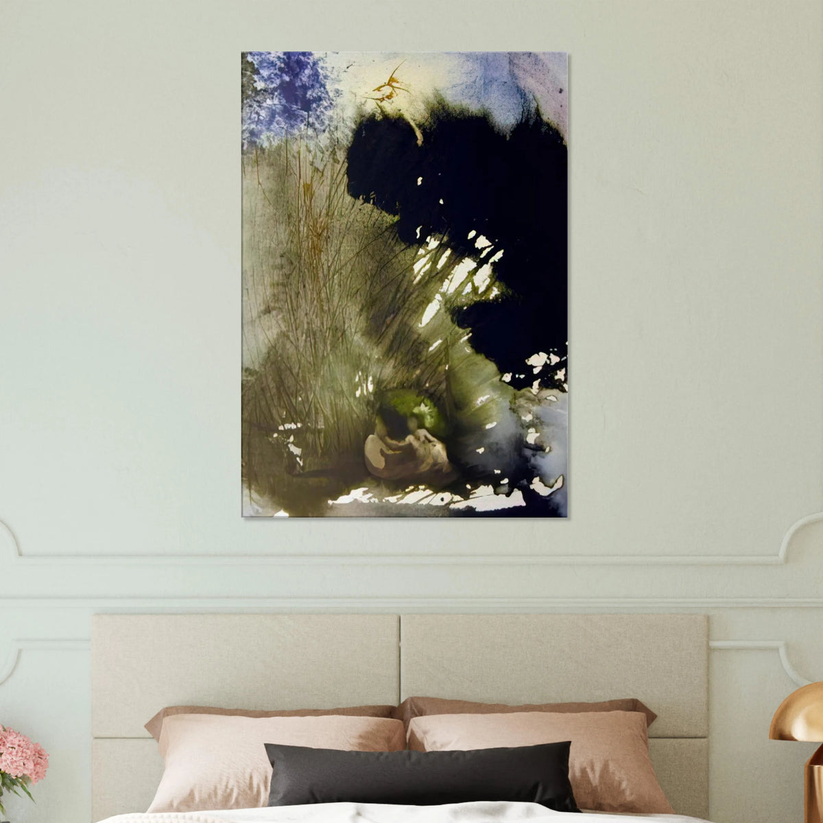 VIR ET MULIER IN PARADISO VOLUPTATIS 1967 Canvas | Salvador Dali Canvas | Salvador Dali Store