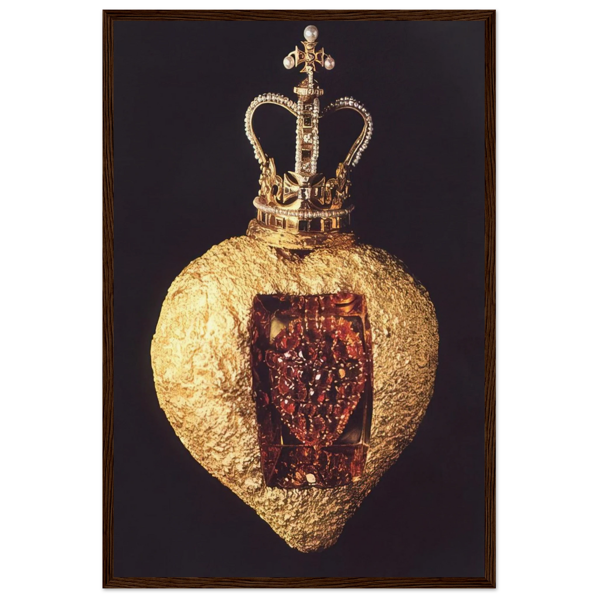 THE ROYAL HEART Framed Poster | Salvador Dali Framed Prints Wall Art | Salvador Dali Store