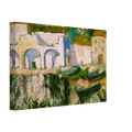 VIEW OF PORTDOGUE PORT ALUGER Canvas | Salvador Dali Canvas | Salvador Dali Store
