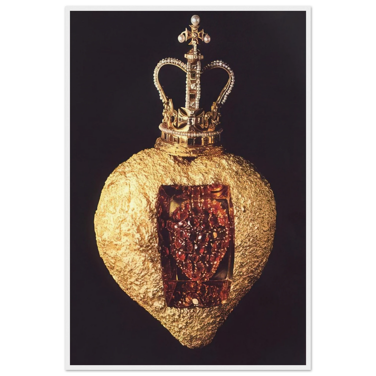 THE ROYAL HEART Framed Poster | Salvador Dali Framed Prints Wall Art | Salvador Dali Store