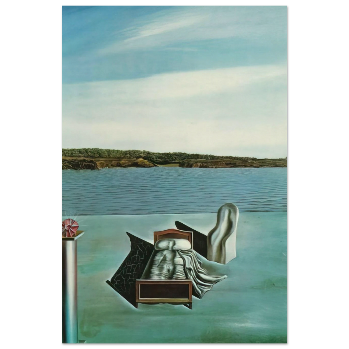 SURREALIST COMPOSITION WITH INVISIBLE FIGURES Poster | Salvador Dali Poster | Salvador Dali Store