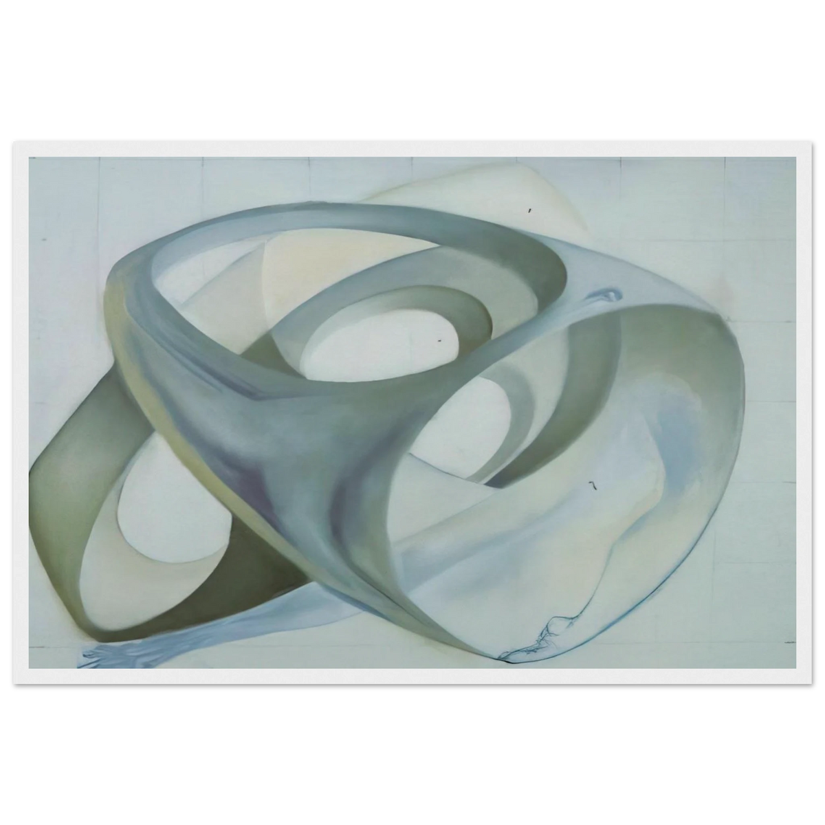 TOPOLOGICAL CONTORTION OF A FEMALE FIGURE Framed Poster | Salvador Dali Framed Prints Wall Art | Salvador Dali Store