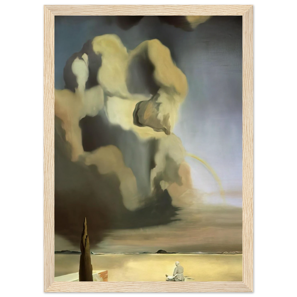 THE SPECTRE AND THE PHANTOM Framed Poster | Salvador Dali Framed Prints Wall Art | Salvador Dali Store