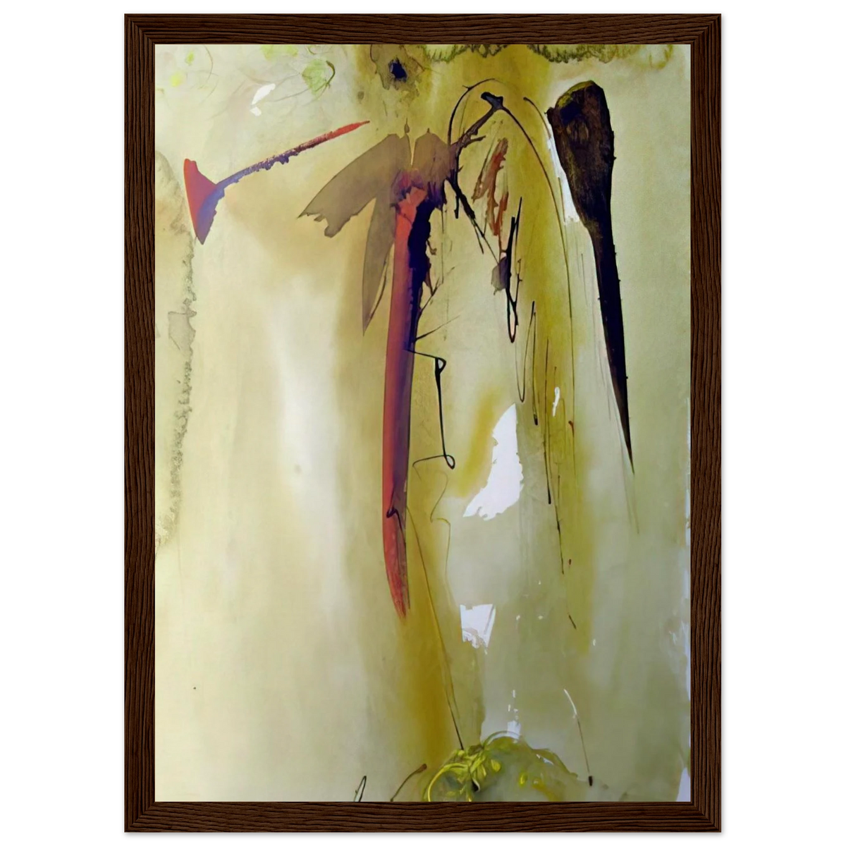VOX CLAMANTIS 1967 Framed Poster | Salvador Dali Framed Prints Wall Art | Salvador Dali Store