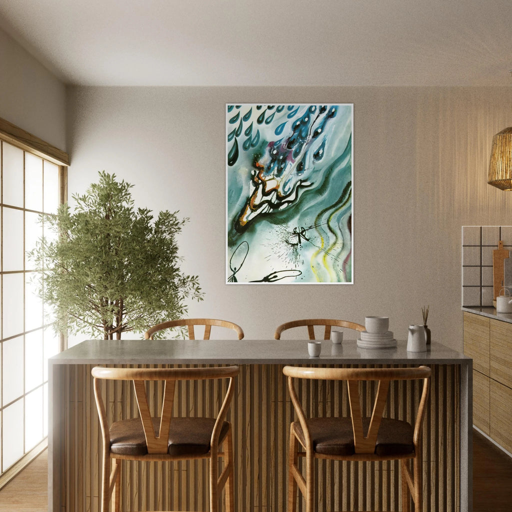 THE POOL OF TEARS Framed Poster | Salvador Dali Framed Prints Wall Art | Salvador Dali Store