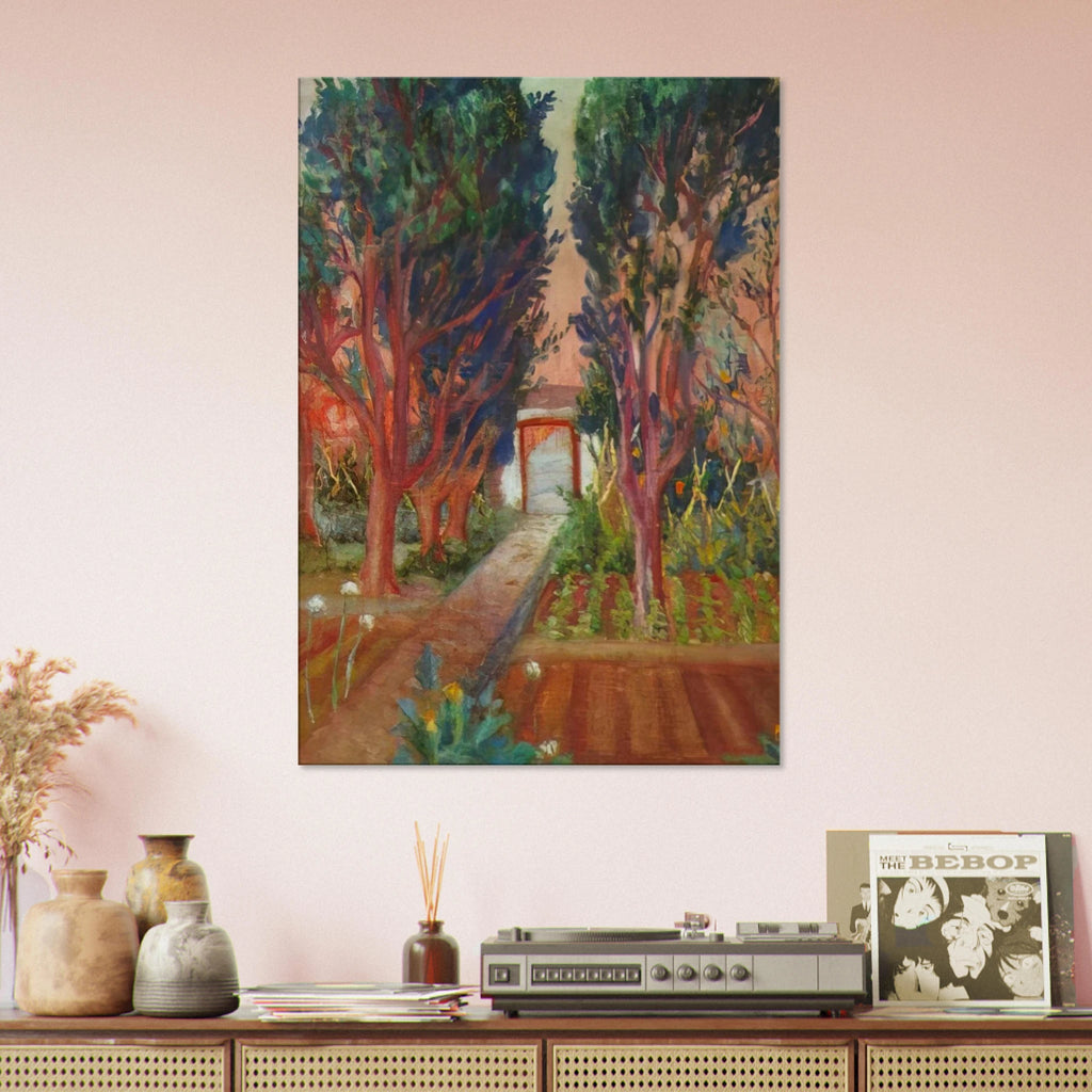 THE VEGETABLE GARDEN OF LLANER Canvas | Salvador Dali Canvas | Salvador Dali Store
