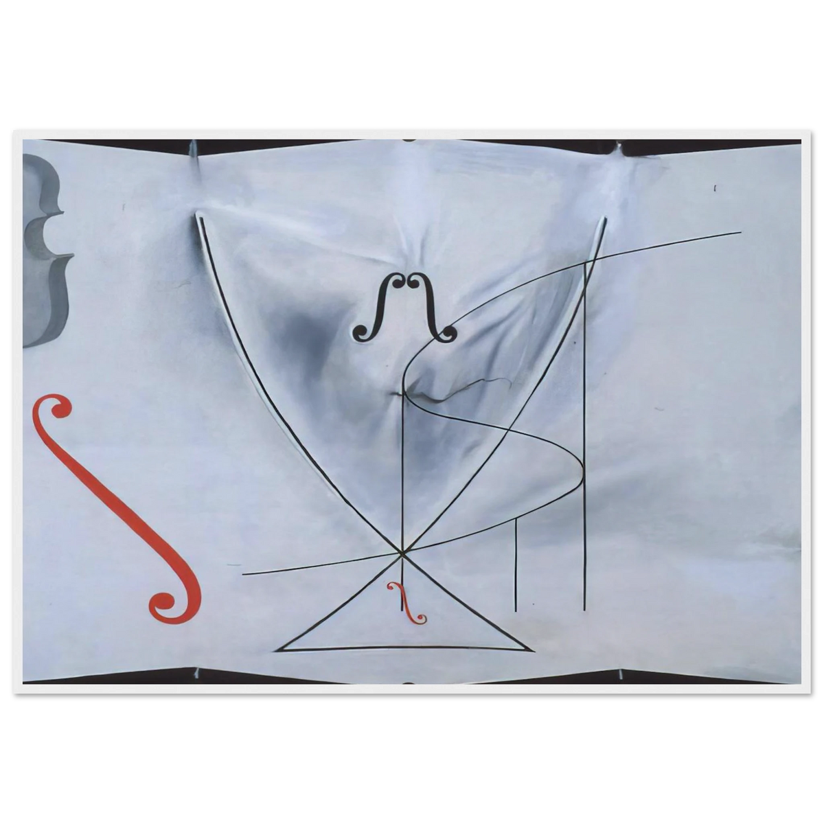 THE SWALLOW S TAIL Framed Poster | Salvador Dali Framed Prints Wall Art | Salvador Dali Store