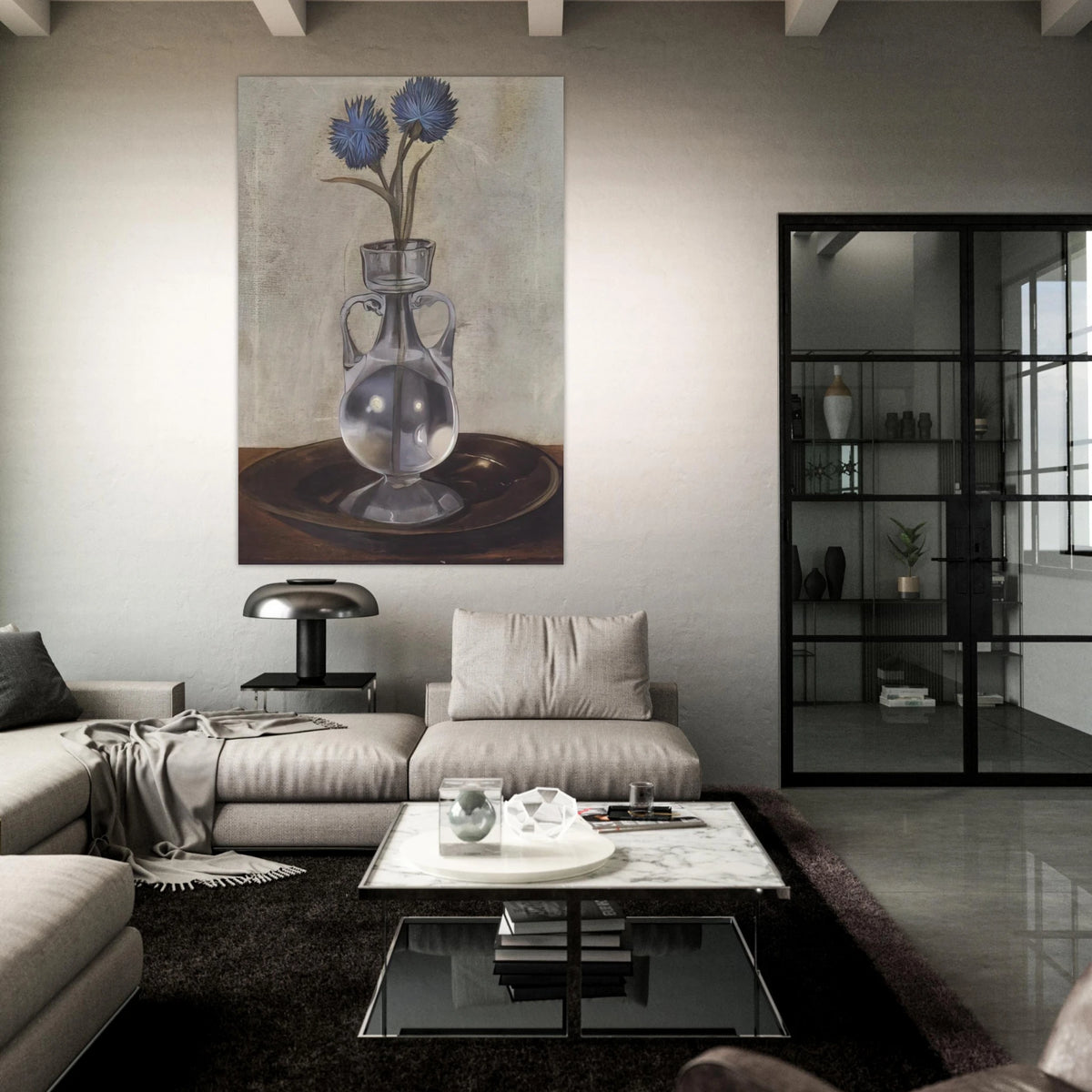 THE VASE OF CORNFLOWERS Poster | Salvador Dali Poster | Salvador Dali Store