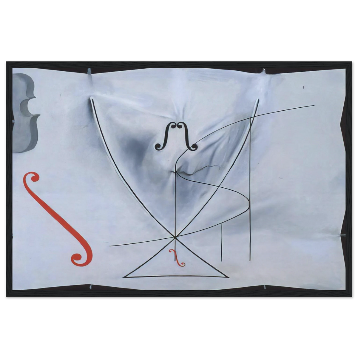 THE SWALLOW S TAIL Framed Poster | Salvador Dali Framed Prints Wall Art | Salvador Dali Store