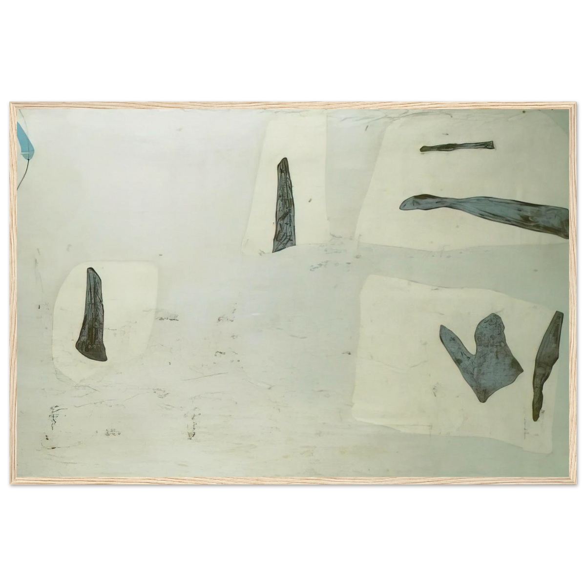 ABSTRACT COMPOSITION Framed Poster | Salvador Dali Framed Prints Wall Art | Salvador Dali Store