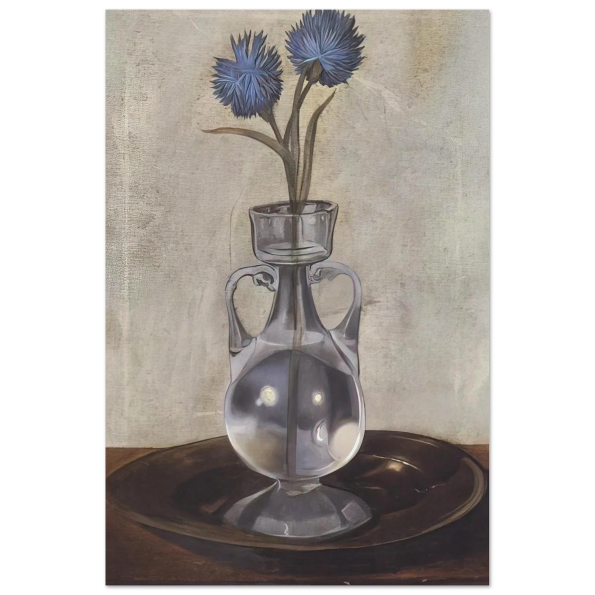 THE VASE OF CORNFLOWERS Poster | Salvador Dali Poster | Salvador Dali Store