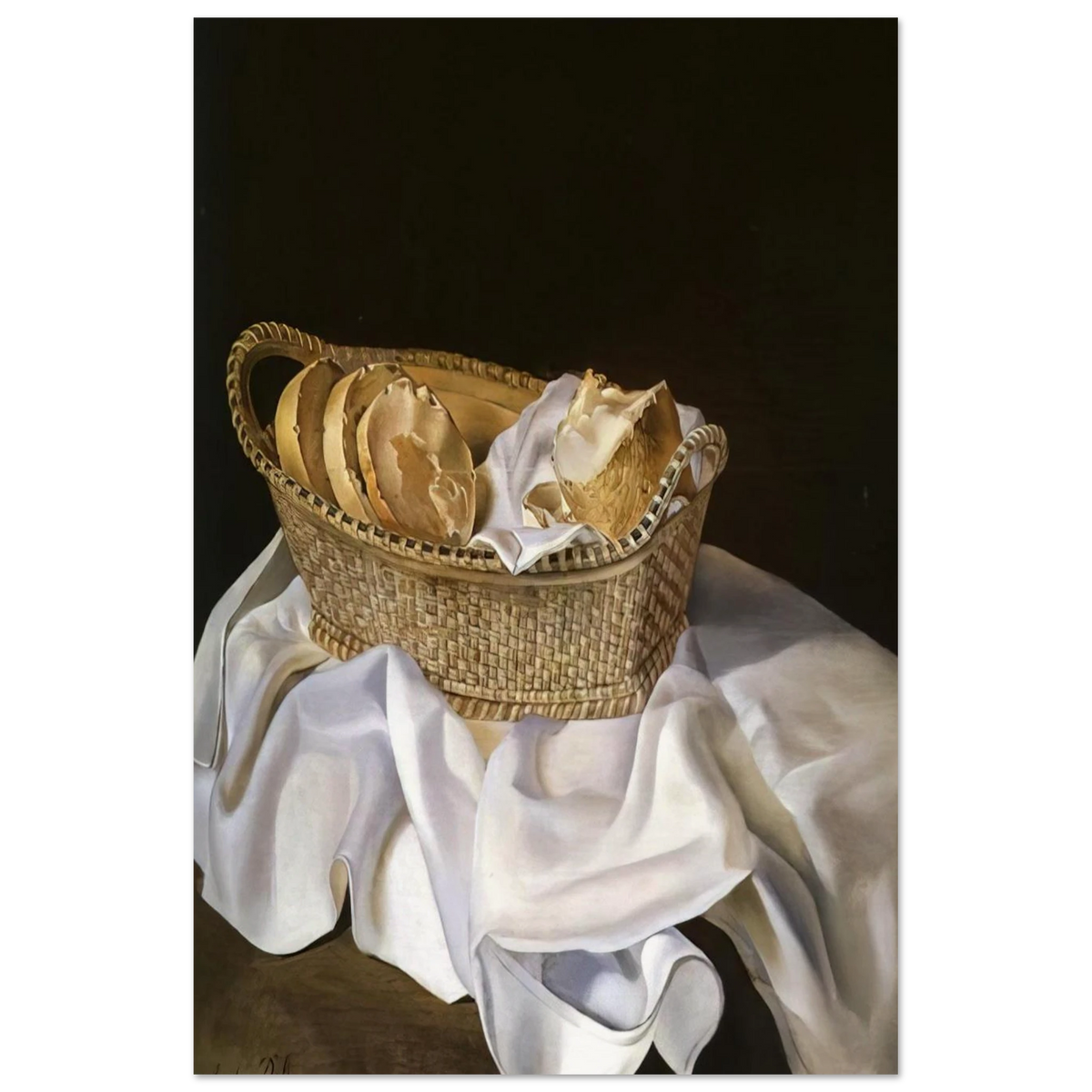 THE BASKET OF BREAD Poster | Salvador Dali Poster | Salvador Dali Store