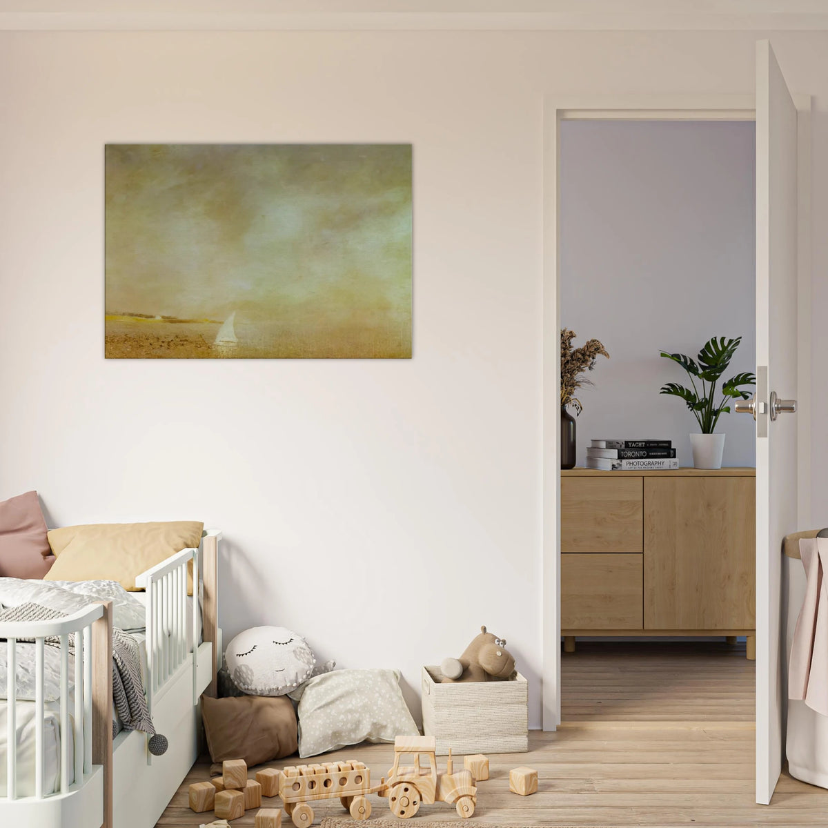 BAY OF CADAQUES Canvas | Salvador Dali Canvas | Salvador Dali Store