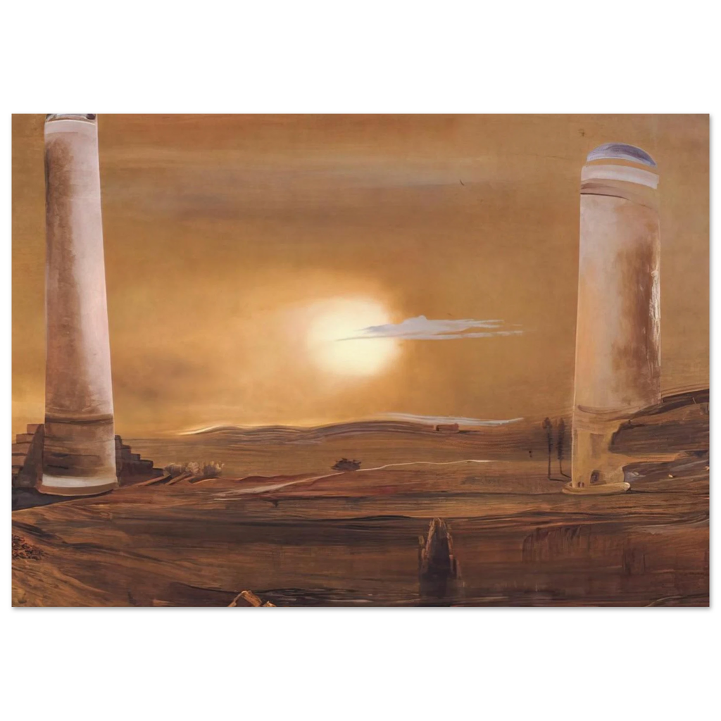 THE TOWERS Poster | Salvador Dali Poster | Salvador Dali Store