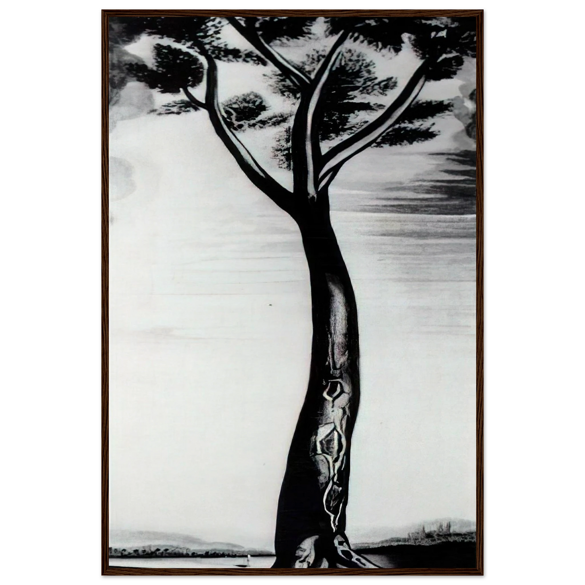 THE TREE Framed Poster | Salvador Dali Framed Prints Wall Art | Salvador Dali Store