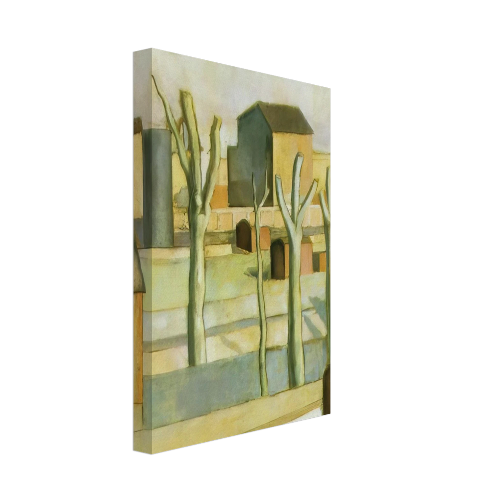 THE STATION AT FIGUERAS Canvas | Salvador Dali Canvas | Salvador Dali Store