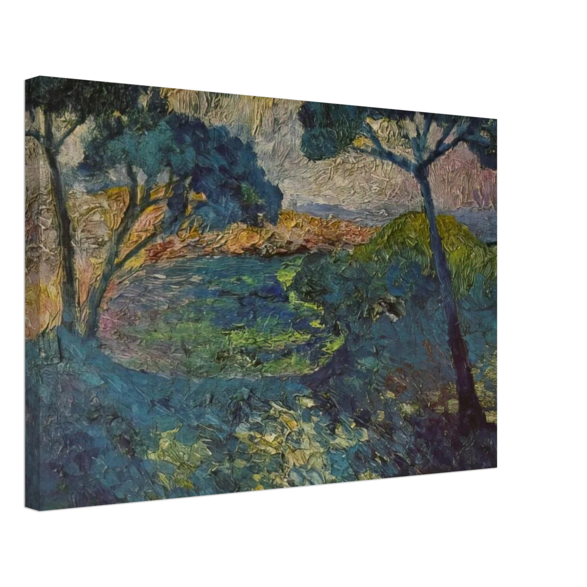 THE THREE PINES Canvas | Salvador Dali Canvas | Salvador Dali Store