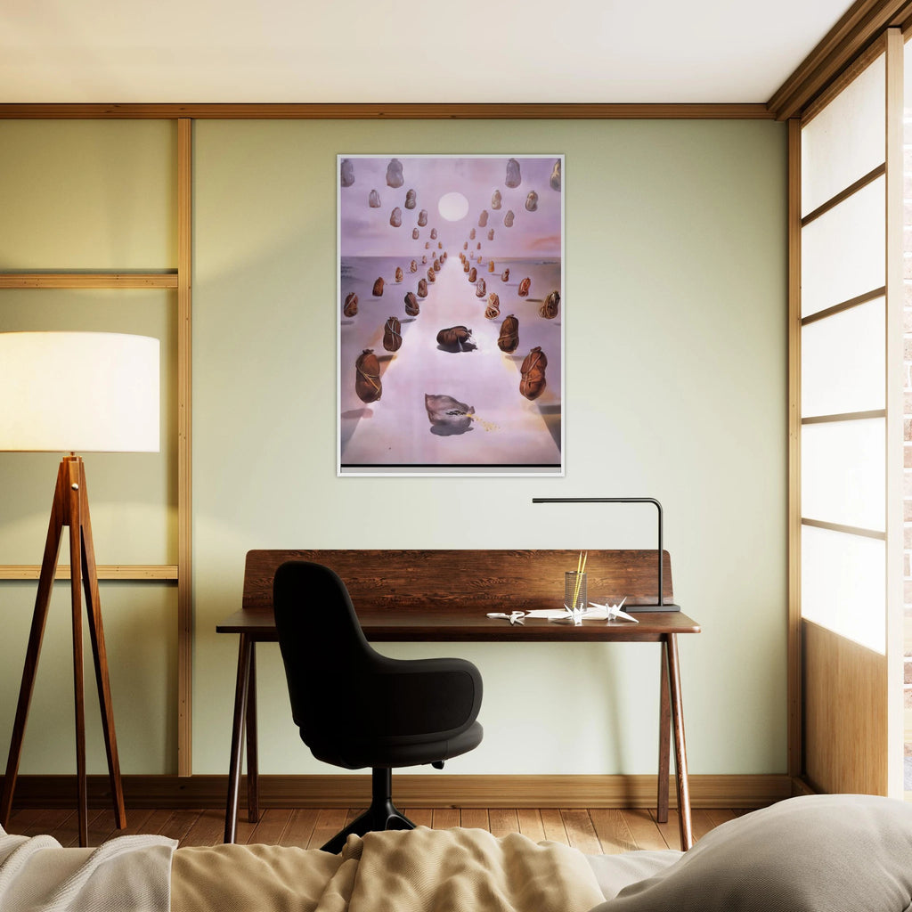 THE PATH OF ENIGMA Framed Poster | Salvador Dali Framed Prints Wall Art | Salvador Dali Store
