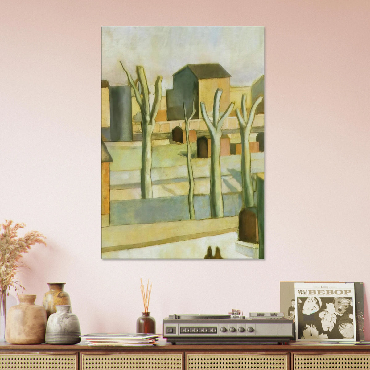 THE STATION AT FIGUERAS Canvas | Salvador Dali Canvas | Salvador Dali Store
