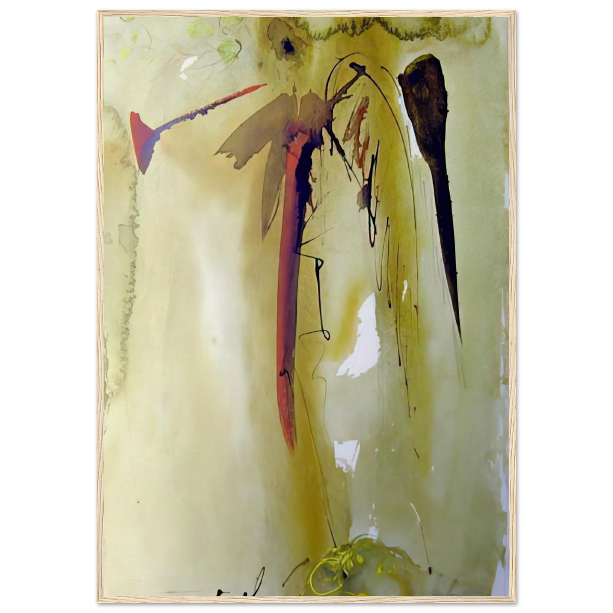 VOX CLAMANTIS 1967 Framed Poster | Salvador Dali Framed Prints Wall Art | Salvador Dali Store